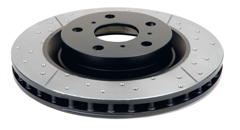 DBA 06-12 Chevrolet Corvette Z06 Rear Drilled & Slotted Street Series Rotor - Brakes Rotors Pads