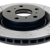 DBA 06-12 Chevrolet Corvette Z06 Rear Drilled & Slotted Street Series Rotor - Brakes Rotors Pads