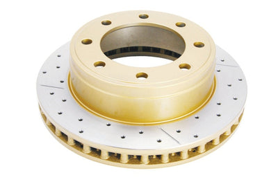 DBA 06-13 Mini Cooper R56 Front Slotted & Drilled Street Gold Series Rotor - Brakes Rotors Pads