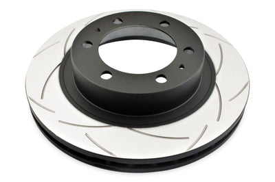DBA 07-14 Toyota FJ Cruiser 4X4 Survival T2 Slotted Front Brake Rotor - Brakes Rotors & Pads