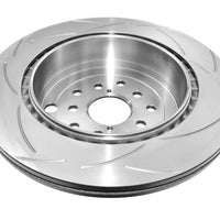 DBA 08-10 STi/2017 BRZ w/Perf. Pkg. Dual Drilled Rear Slotted Street Series Rotor - Brakes Rotors & Pads