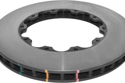 DBA 09-11 Nissan GTR R35 Front Slotted 5000 Series Brembo Only Replacement Disc (No hardware or hat) - Brakes Rotors &