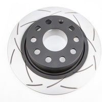 DBA 10-14 VW Golf GTI (Mk6) Street T2 Slotted Rear Brake Rotor - Brakes Rotors & Pads