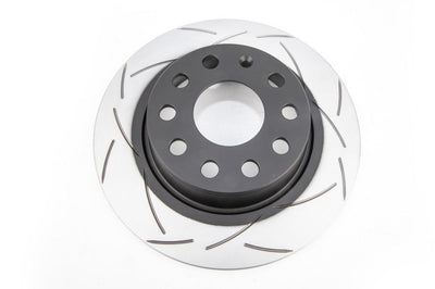 DBA 10-14 VW Golf GTI (Mk6) Street T2 Slotted Rear Brake Rotor - Brakes Rotors & Pads