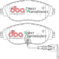 DBA 13-21 Volkswagen Golf R (MK7) SP Performance Front Brake Pads - Brakes Rotors &