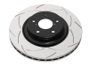 DBA 15-21 Subaru WRX STi (w/Brembo 6 Pot Calipers & 19in Rim) Street T2 Slotted Rear Brake Rotor - Brakes Rotors Pads