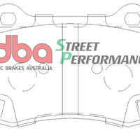 DBA 2010 Camaro SS SP500 Rear Brake Pads - Brakes Rotors &