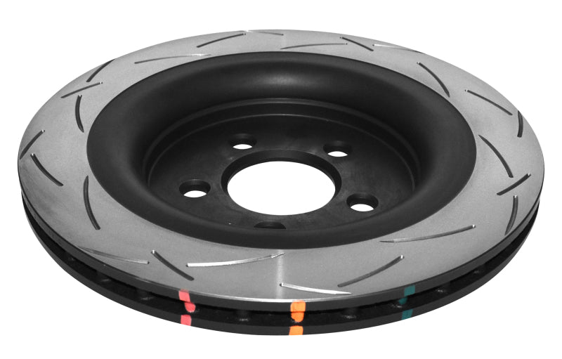 DBA 2015 Ford Mustang EcoBoost/GT w/o Brembo Calipers Rear Slotted 4000 Series Rotor - Brakes Rotors & Pads