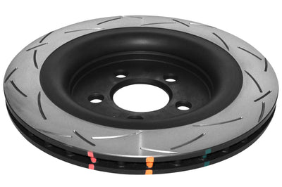 DBA 2015 Ford Mustang EcoBoost/GT w/o Brembo Calipers Rear Slotted 4000 Series Rotor - Brakes Rotors & Pads