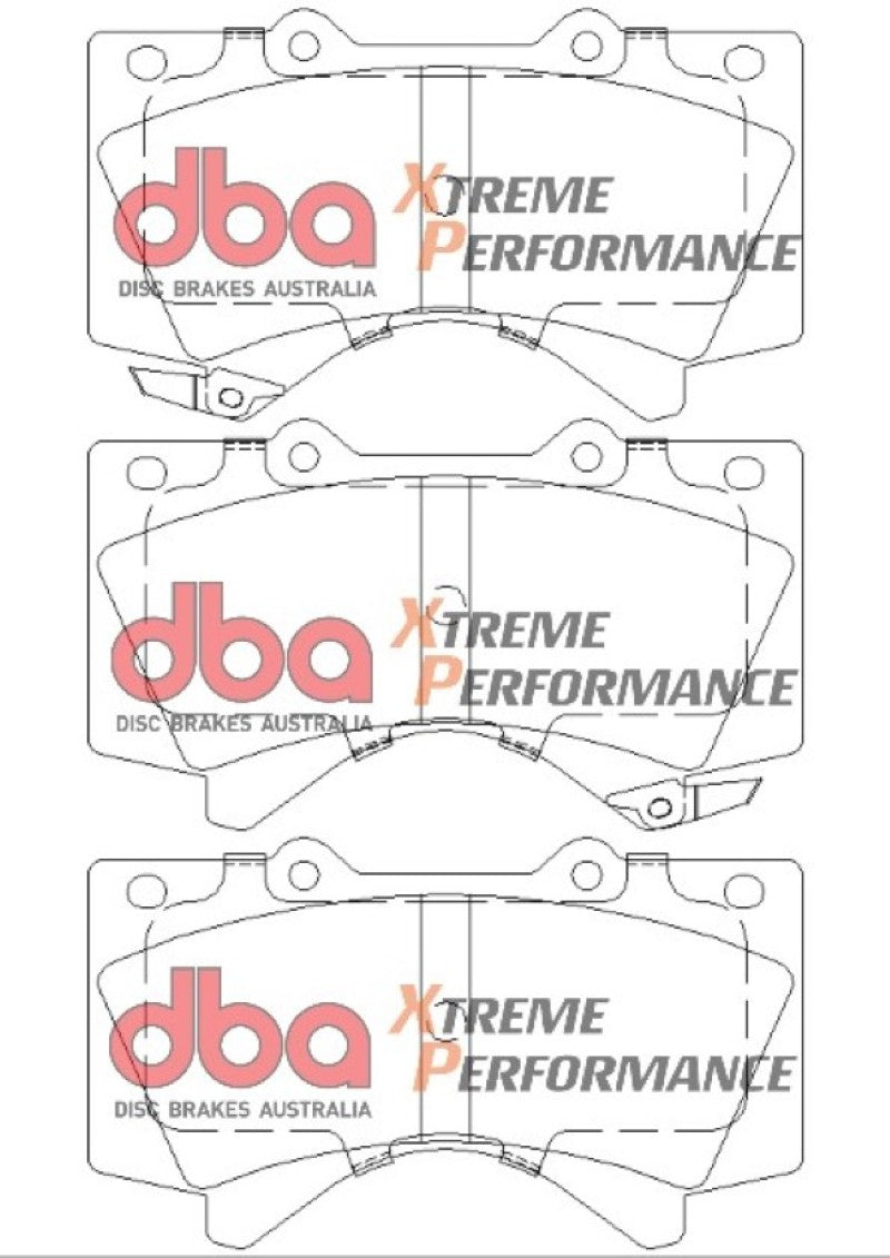 DBA 2015 Toyota Tundra XP650 Front Brake Pads - Brakes Rotors &