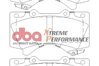 DBA 2015 Toyota Tundra XP650 Front Brake Pads - Brakes Rotors &