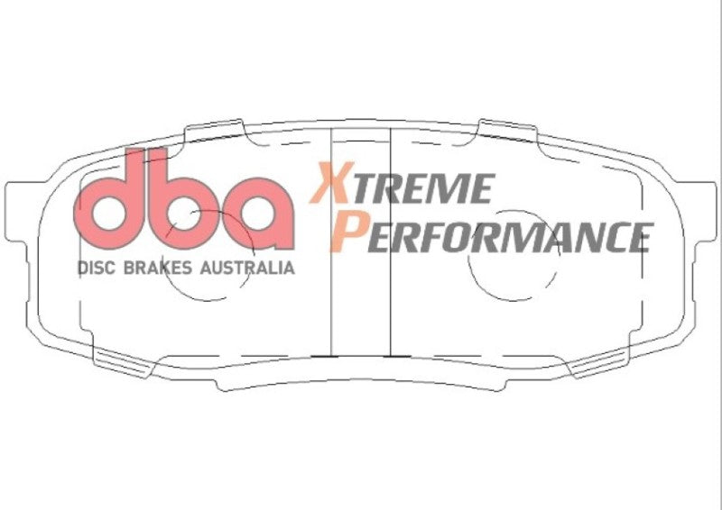 DBA 2015 Toyota Tundra XP650 Rear Brake Pads - Brakes Rotors &
