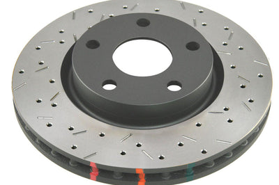 DBA 2016-2017 Ford Focus RS Drilled & Slotted 4000 Series Rotor - Brakes Rotors Pads