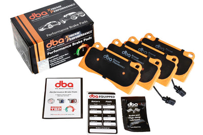 DBA 2018 + Kia Stinger V6 Twin Turbo XP Performance Front Brake Pads - Brakes Rotors &