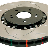 DBA 97-04 Corvette C5/C6 Front Slotted 5000 Series 2 Piece Rotor Assembled w/ Black Hat - Brakes Rotors & Pads