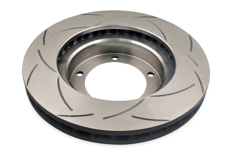 DBA 98-06 Toyota 70 Landcruiser (Feverse Mount) 4X4 Survival T2 Slotted Front Brake Rotor - Brakes Rotors & Pads