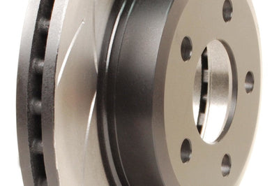 DBA 98-06 Toyota 70 Landcruiser (Feverse Mount) 4X4 Survival T2 Slotted Front Brake Rotor - Brakes Rotors & Pads