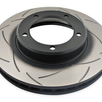 DBA 98-06 Toyota 70 Landcruiser (Feverse Mount) 4X4 Survival T2 Slotted Front Brake Rotor - Brakes Rotors & Pads