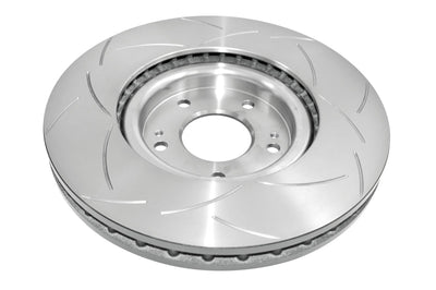 DBA 98-08 Mitsubishi EVO V-IX Front Slotted T2 Street Series Rotor - Brakes Rotors & Pads