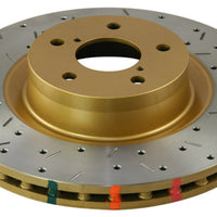DBA Toyota Cruiser Rear Drilled & Slotted 4000 Series Rotor - Brakes Rotors Pads