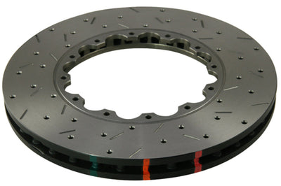 DBA XS 5000 Series Replacement Front Slotted/Drilled Rotor 15-17 Challenger/Charger SRT8 Hellcat - Brakes Rotors & Pads