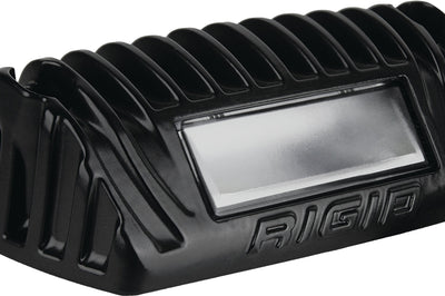 Rigid Dc Scene 1’’x2’’ Light Black W/white Leds - Atv Performance Products