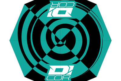 D-COR D’cor Umbrella Teal/Black - Accessories