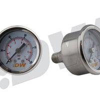 DeatschWerks 0-100 PSI 1/8in NPT Mechanical Fuel Pressure Gauge - Gauges & Pods
