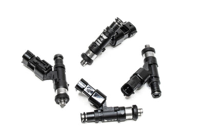 DeatschWerks 02-14 WRX / 07-15 STi / 07-12 LGT EJ20/EJ25 650cc Top Feed Injectors - Set of 4 - Fuel Delivery