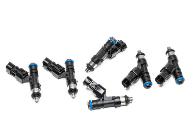 DeatschWerks 03-15 350z/370z G35/G37 04-05 GTI R32 / NEO RB25DET 98-02 440cc Top Feed Injectors - Fuel Delivery