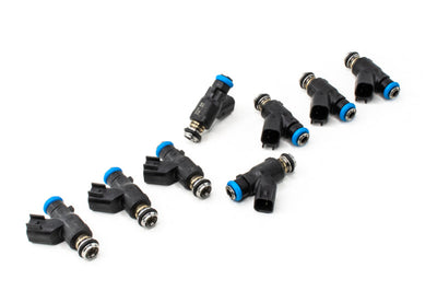 DeatschWerks 07-13 All Gas Vortec V8s (4.8L/5.3L/6.0L/6.2L) 56lb/hr Injectors (Set of 8) - Fuel Delivery
