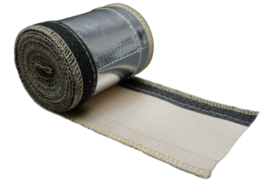 DeatschWerks 20ft Reflective Heat Protection Sleeving for -10 AN Hose - Engine Components