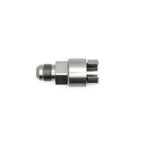 DeatschWerks 6AN Male 3/8in Female EFI Quick Connect Adapter - Fuel Delivery