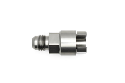 DeatschWerks 6AN Male 3/8in Female EFI Quick Connect Adapter - Fuel Delivery