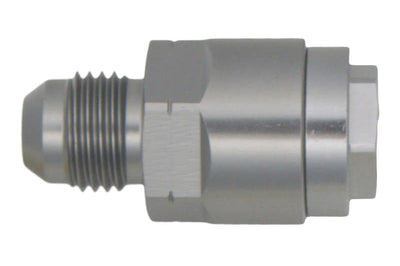 DeatschWerks 6AN Male Flare to 1/4in Female EFI Quick Connect Adapter - Fuel Delivery