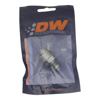 DeatschWerks 6AN Male Flare to 1/4in Female EFI Quick Connect Adapter - Fuel Delivery