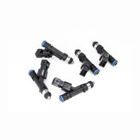 DeatschWerks 92-08 Volv L5 Turbo White Block 900cc Injectors - Set of 5 - Fuel Delivery