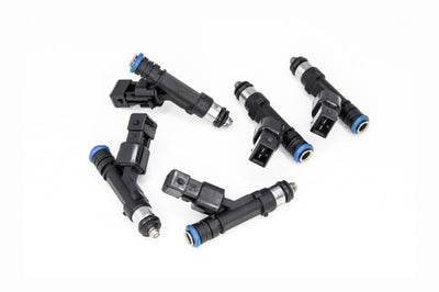 DeatschWerks 92-08 Volv L5 Turbo White Block 900cc Injectors - Set of 5 - Fuel Delivery
