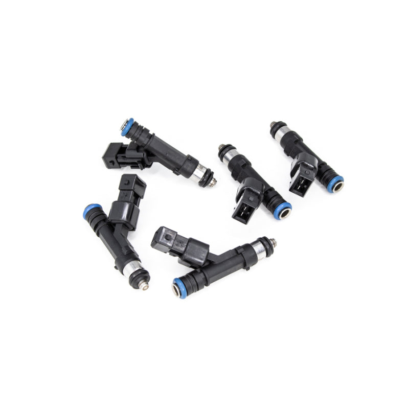 DeatschWerks 92-08 Volvo L5 Turbo White Block 650cc Injectors - Set of 5 - Fuel Delivery