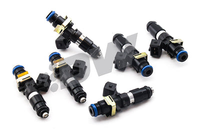 DeatschWerks 93-98 Toyota Supra TT (14mm O-Ring for Top Feed) Bosch EV14 1200cc Injectors (Set of 6) - Fuel Delivery