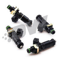 DeatschWerks 95-99 Mitsubishi Eclipse 4G63T / 03-06 Evo 8/9 Bosch EV14 1200cc Injectors (Set of 4) - Fuel Delivery