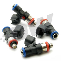 DeatschWerks Bosch EV14 Universal 40mm Compact 50lb/hr Injectors (Set of 4) - Fuel Delivery