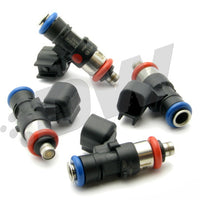 DeatschWerks Bosch EV14 Universal 40mm Compact 50lb/hr Injectors (Set of 4) - Fuel Delivery