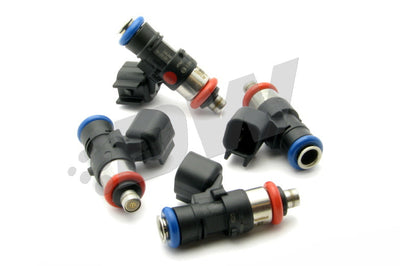 DeatschWerks Bosch EV14 Universal 40mm Compact 50lb/hr Injectors (Set of 4) - Fuel Delivery