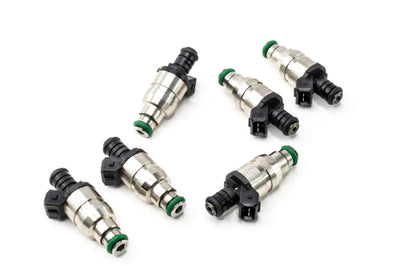 DeatschWerks Universal 1800cc Low Impedance 14mm Upper Injector - Set of 6 - Fuel Delivery