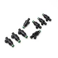 DeatschWerks Universal Low Impedance 14mm Upper Injector - Set of 8 - Fuel Delivery