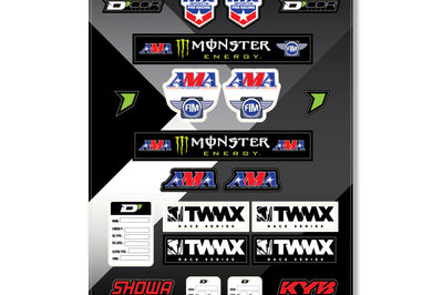 D-COR Decal 12 Mil Series Logos