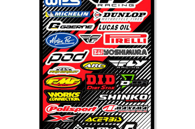 D-cor Decal Sheet Wps 4 Mil - Offroad Collection
