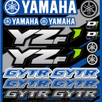 D-cor Decal Sheet Yamaha Yzf - Offroad Collection