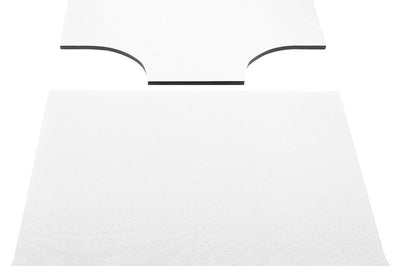 DEI 03-06 Jeep Wrangler TJ 2-Door w/Speaker Pods Boom Mat Headliner - 2 Piece - White - Roofs & Roof Accessories